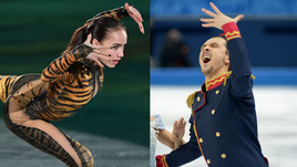 Алина Загитова и Максим Траньков.