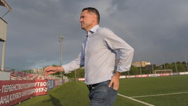 5 августа 2017 года. Москва. "Спартак-2" - "Енисей" - 1:2. Дмитрий Аленичев.