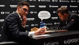 Фабиано Каруана и Магнус Карлсен.