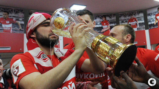 Спартаковец Джикия: был "химиком" - стал чемпионом