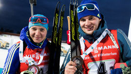 Галина Вишневская и Максим Браун.