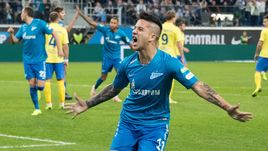 25 ноября. Санкт-Петербург. "Зенит" - "Ростов" - 2:0. 12-я минута. Себастьян Дриусси открыл счет в матче.