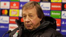 27 ноября. Москва. Пресс-конференция перед матчем Лиги чемпионов "Локомотив" - "Галатасарай". Юрий Семин.