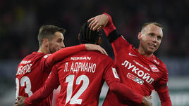 Дмитрий Комбаров, Луиз Адриану и Денис Глушаков.