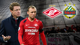 "Спартак" - "Рапид". Онлайн вокруг матча