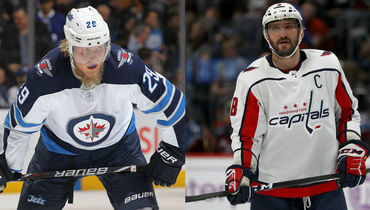 Патрик Лайне и Александр Овечкин.