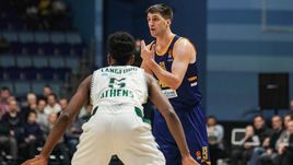 20 ноября. Мытищи. "Химки" – "Панатинаикос" - 76:68. Кит Лэнгфорд и Стефан Маркович.