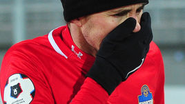 1 декабря. Красноярск. "Енисей" - "Ахмат" - 1:1. Дмитрий Торбинский.