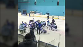 Массовая драка 9-летних хоккеистов на турнире в Башкортостане 