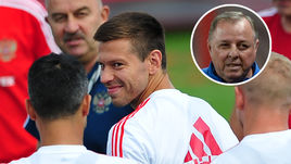 Федор Смолов и Александр Тарханов.