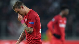 15 февраля. Москва. "Спартак" – "Атлетик" – 1:3. Андрей Ещенко.