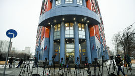 5 декабря. Москва. Здание Тверского районного суда. Слушание вызвало большой интерес у СМИ.