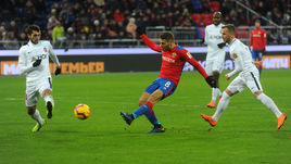 8 декабря. Москва. ЦСКА - "Енисей" - 2:1. 15-я минута. Никола Влашич забивает второй гол армейцев.