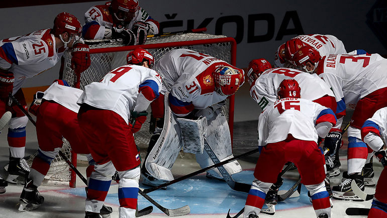 Сборная России по хоккею. Фото ФХР Сборная России по хоккею. Фото ФХР