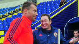 Василий Березуцкий и Леонид Слуцкий.