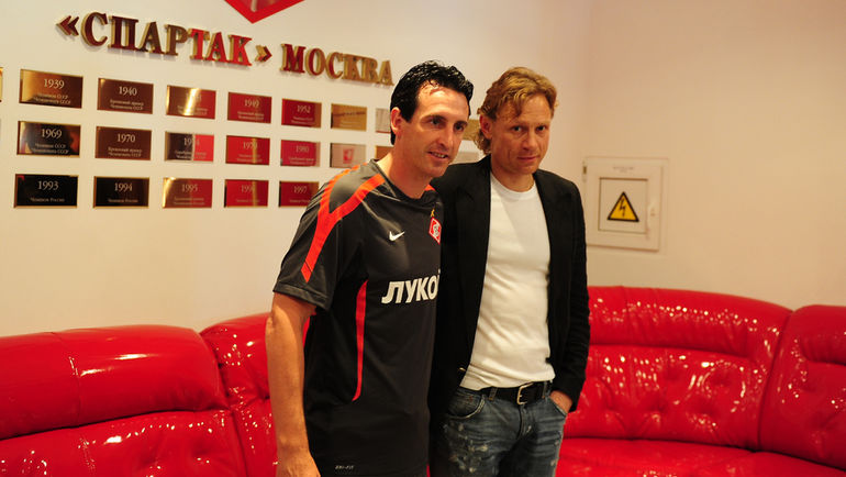 11 июня 2012 года. Тарасовка. Унаи Эмери и Валерий Карпин. Фото Антон Сергиенко. 11 июня 2012 года. Тарасовка. Унаи Эмери и Валерий Карпин. Фото Антон Сергиенко.