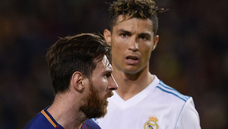 Лионель Месси и Криштиану Роналду. Фото AFP Лионель Месси и Криштиану Роналду. Фото AFP