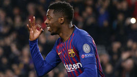 11 декабря. Барселона. "Барселона" - "Тоттенхэм" - 1:0. Усман Дембеле.