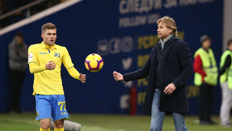 Дмитрий Скопинцев и Валерий Карпин. Фото Виталий Тимкив Дмитрий Скопинцев и Валерий Карпин. Фото Виталий Тимкив