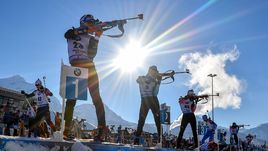 Фуркад выиграл гонку преследования в Хохфильцене, Логинов - седьмой. Онлайн