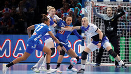 Гандбол. Чемпионат Европы. Женщины. Финал. Россия - Франция.