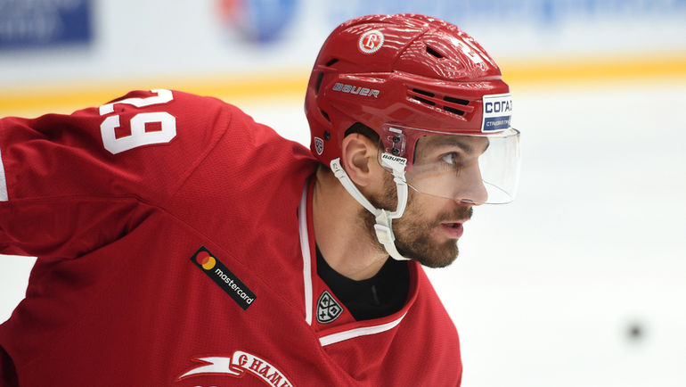 Марек Хривик. Фото Владимир Беззубов, photo.khl.ru Марек Хривик. Фото Владимир Беззубов, photo.khl.ru