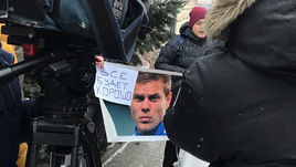 18 декабря. Москва. Поддерживающие Александра Кокорина и Павла Мамаева.