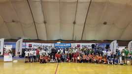 Уфимские школьники соревнуются в мини-футболе