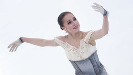 21 декабря. Саранск. Чемпионат России по фигурному катанию. Женщины. Короткая программа. Алина Загитова.