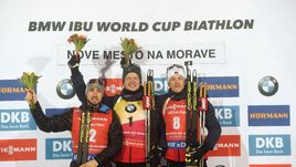 22 декабря. Нове-Место. Александр Логинов, Йоханнес Бе, Тарьей Бе.