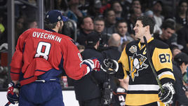 Почему поругались Овечкин и Кросби?