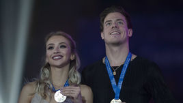 23 декабря. Саранск. Виктория Синицина и Никита Кацалапов.