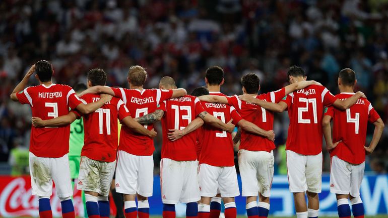 Сборная России дошла на домашнем чемпионате мира-2018 до четвертьфинала, но не всем это понравилось. Фото REUTERS Сборная России дошла на домашнем чемпионате мира-2018 до четвертьфинала, но не всем это понравилось. Фото REUTERS