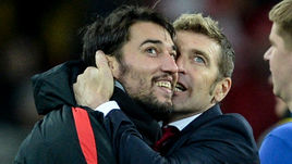 Ивелин Попов и Массимо Каррера.