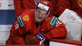 4 января. Ванкувер. Россия - США - 1:2. Капитан сборной России Клим Костин.