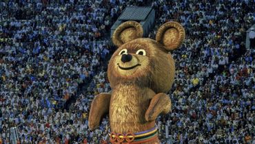 1980 год. Москва. Олимпийский мишка.