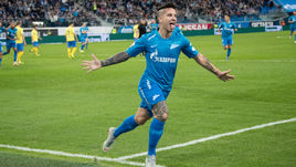 25 ноября 2018 года. Санкт-Петербург. "Зенит" - "Ростов" - 2:0. Себастьян Дриусси.