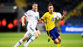 20 ноября 2018 года. Стокгольм. Швеция - Россия - 2:0. Алексей Ионов и Кристоффер Ульссон.