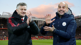 Уле Гуннар Сульшер и Хосеп Гвардьола.