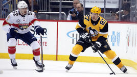 8 января. Питтсбург. "Питтсбург" – "Флорида" – 5:1. Сидни Кросби (№ 87).