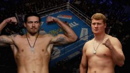 Александр Усик и Александр Поветкин.