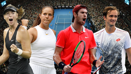 Мария Шарапова, Дарья Касаткина, Карен Хачанов, Даниил Медведев.