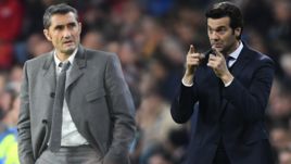 Эрнесто Вальверде и Сантьяго Солари.