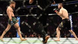 Конор Макгрегор и Хабиб Нурмагомедов.