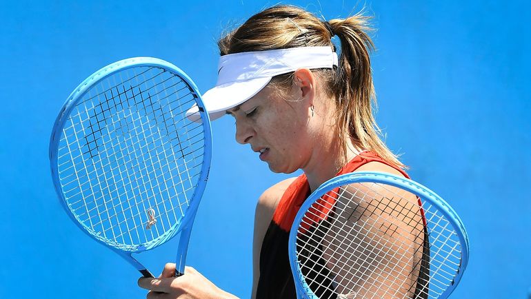 12 января. Мельбурн. Мария Шарапова готовится к Australian Open. Фото AFP 12 января. Мельбурн. Мария Шарапова готовится к Australian Open. Фото AFP