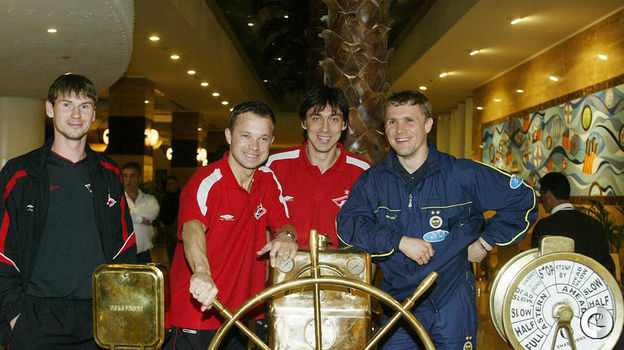 "Спартак" на "Титанике". Скала на сборе красно-белых