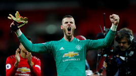 13 января. Лондон. "Тоттенхэм" - "Манчестер Юнайтед" - 0:1. Давид Де Хеа.