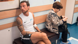 14 января. Санкт-Петербург. Клаудио Маркизио на медосмотре.