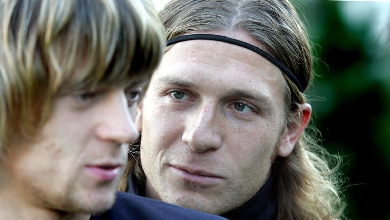 Андрей Воронин (справа, с Анатолием Тимощуком). Фото Александр Задираки Андрей Воронин (справа, с Анатолием Тимощуком). Фото Александр Задираки