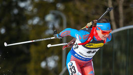 Кузьмина выиграла спринт в Рупольдинге. Россиянки - вне десятки